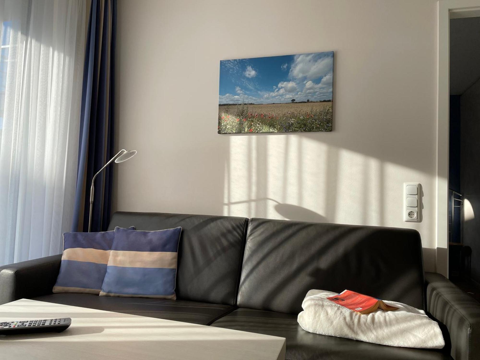 Apartment 15 "Sturmmoewe", Blickrichtung Strand Offenes Meer 엑케른포르데 외부 사진