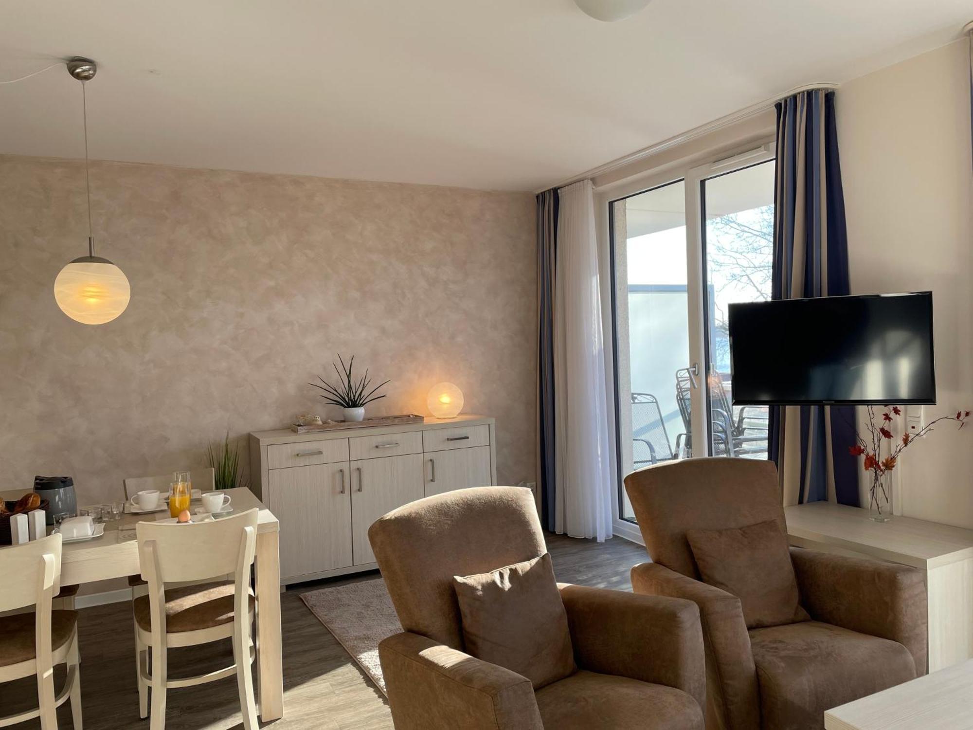 Apartment 15 "Sturmmoewe", Blickrichtung Strand Offenes Meer 엑케른포르데 외부 사진