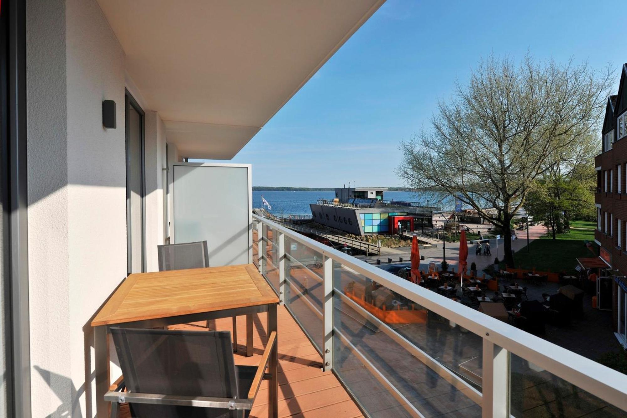 Apartment 15 "Sturmmoewe", Blickrichtung Strand Offenes Meer 엑케른포르데 외부 사진